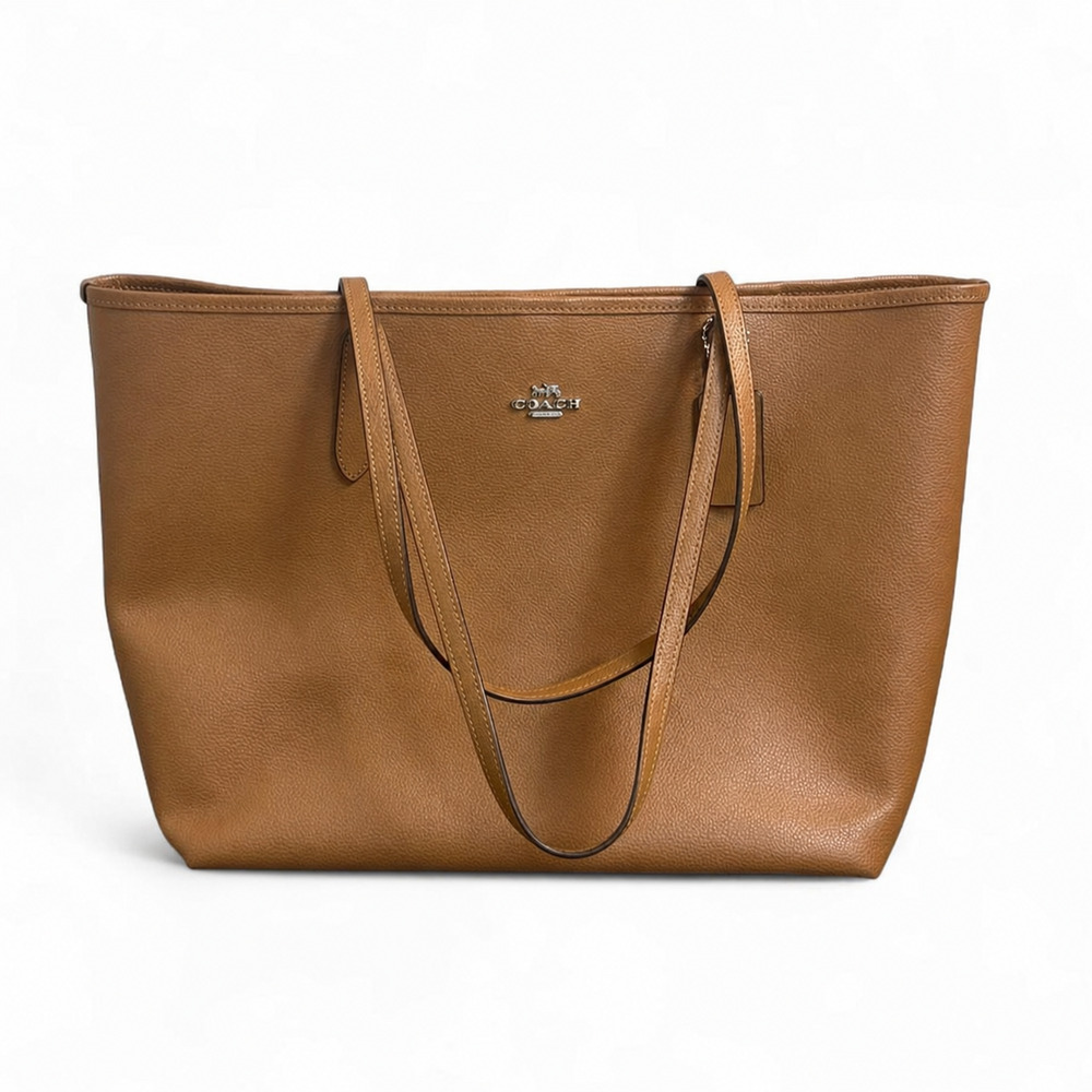 Coach Light Saddle City Tote CR111